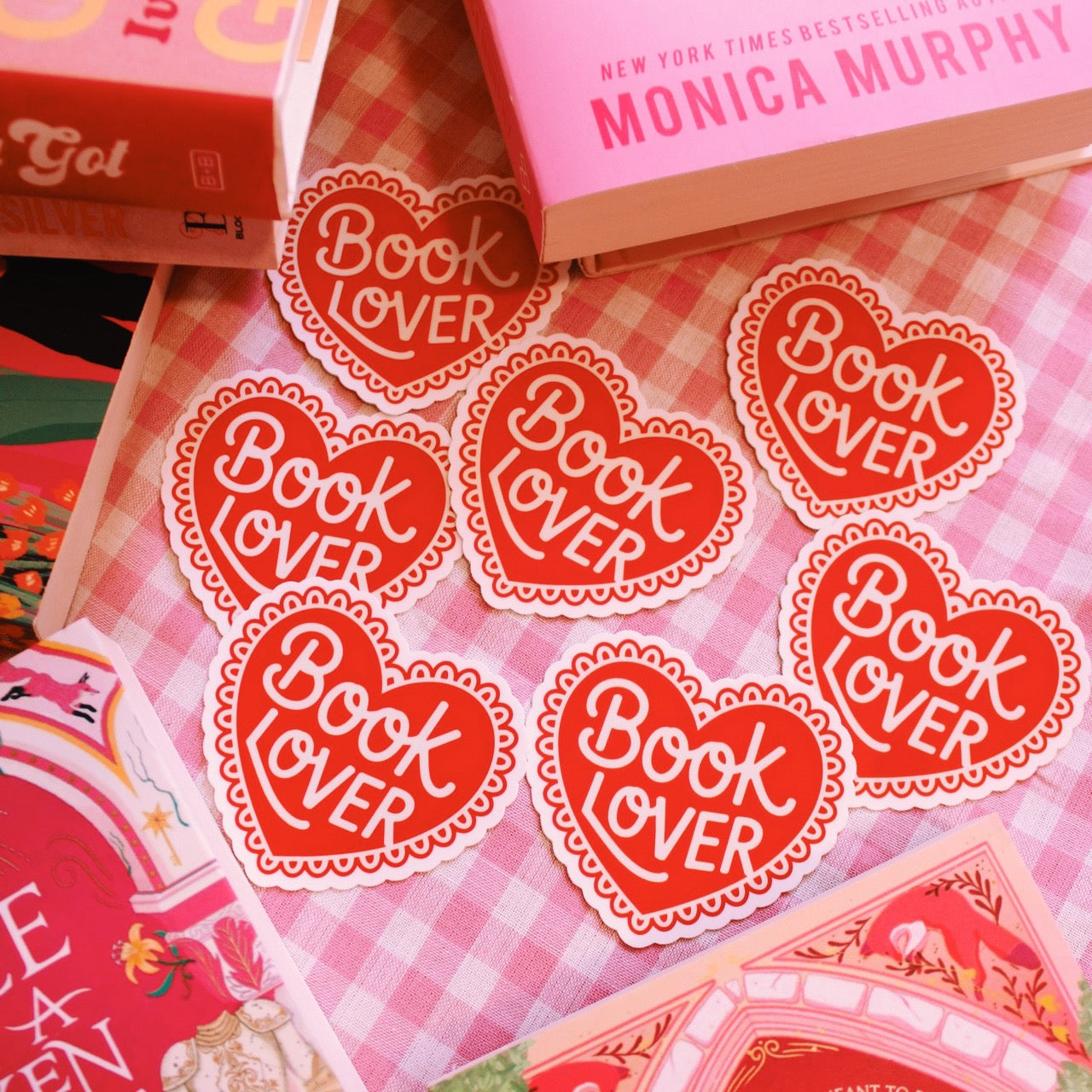 BOOK LOVER STICKER