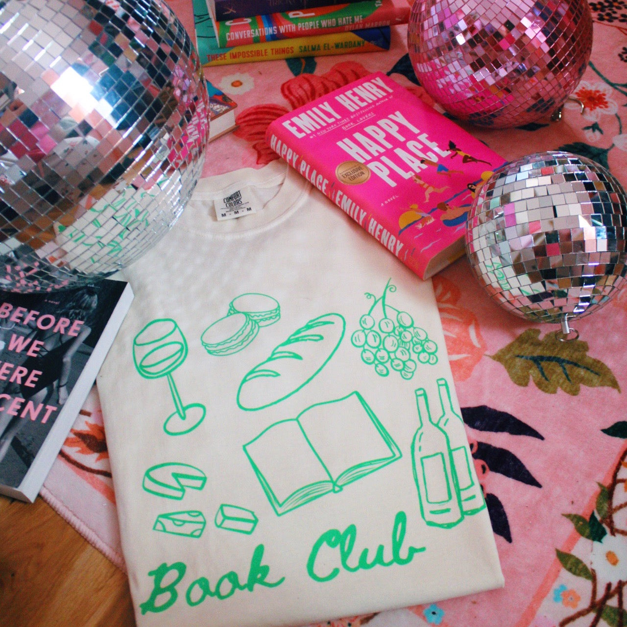COSTAL BOOK CLUB TSHIRT