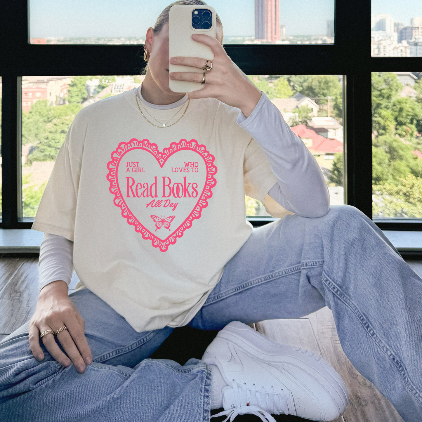 READ BOOKS ALL DAY T-SHIRT