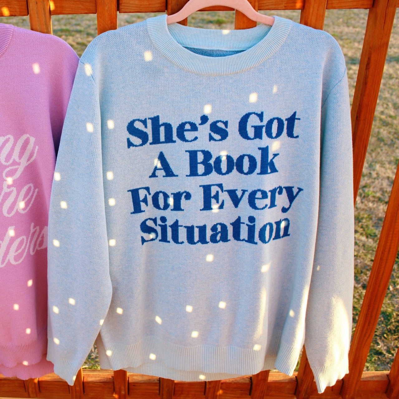 FOR EVERY SITUATION KNIT SWEATER