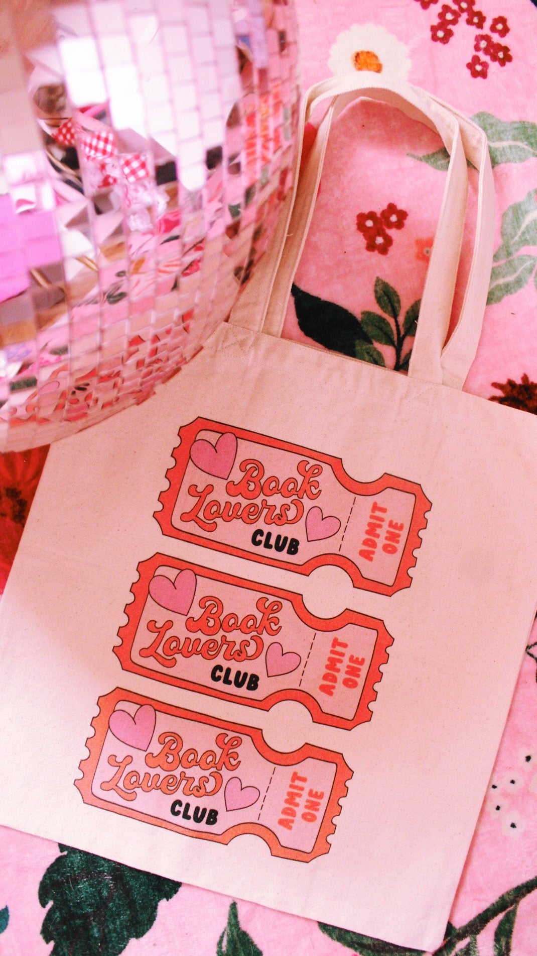 BOOK LOVERS CLUB TOTE BAG