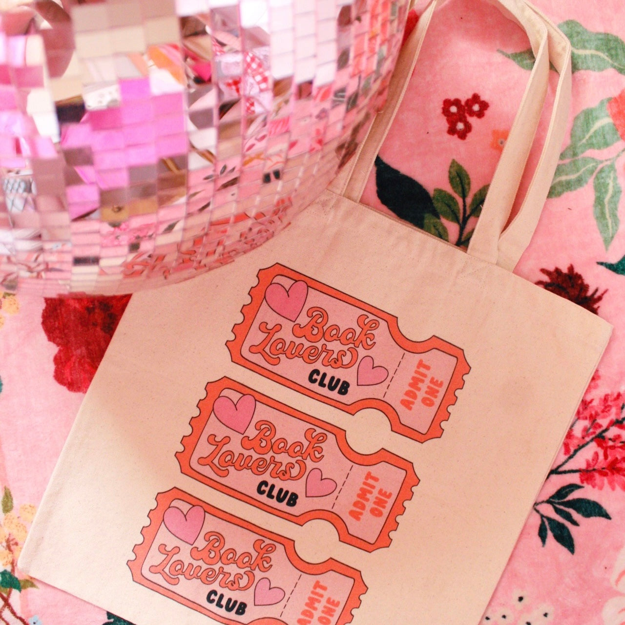 BOOK LOVERS CLUB TOTE BAG