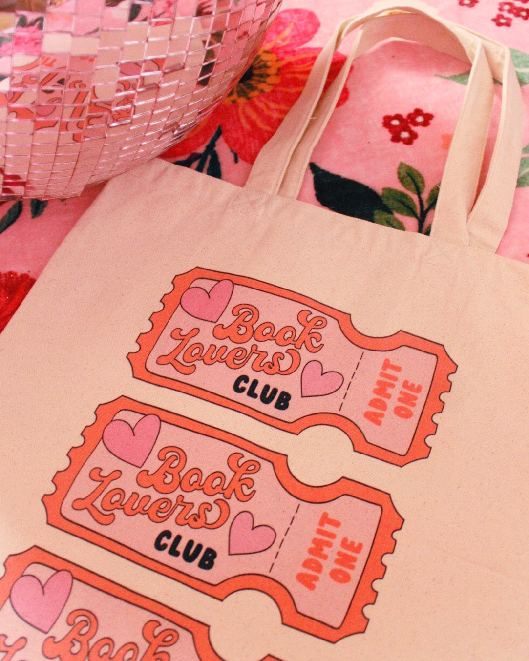 BOOK LOVERS CLUB TOTE BAG