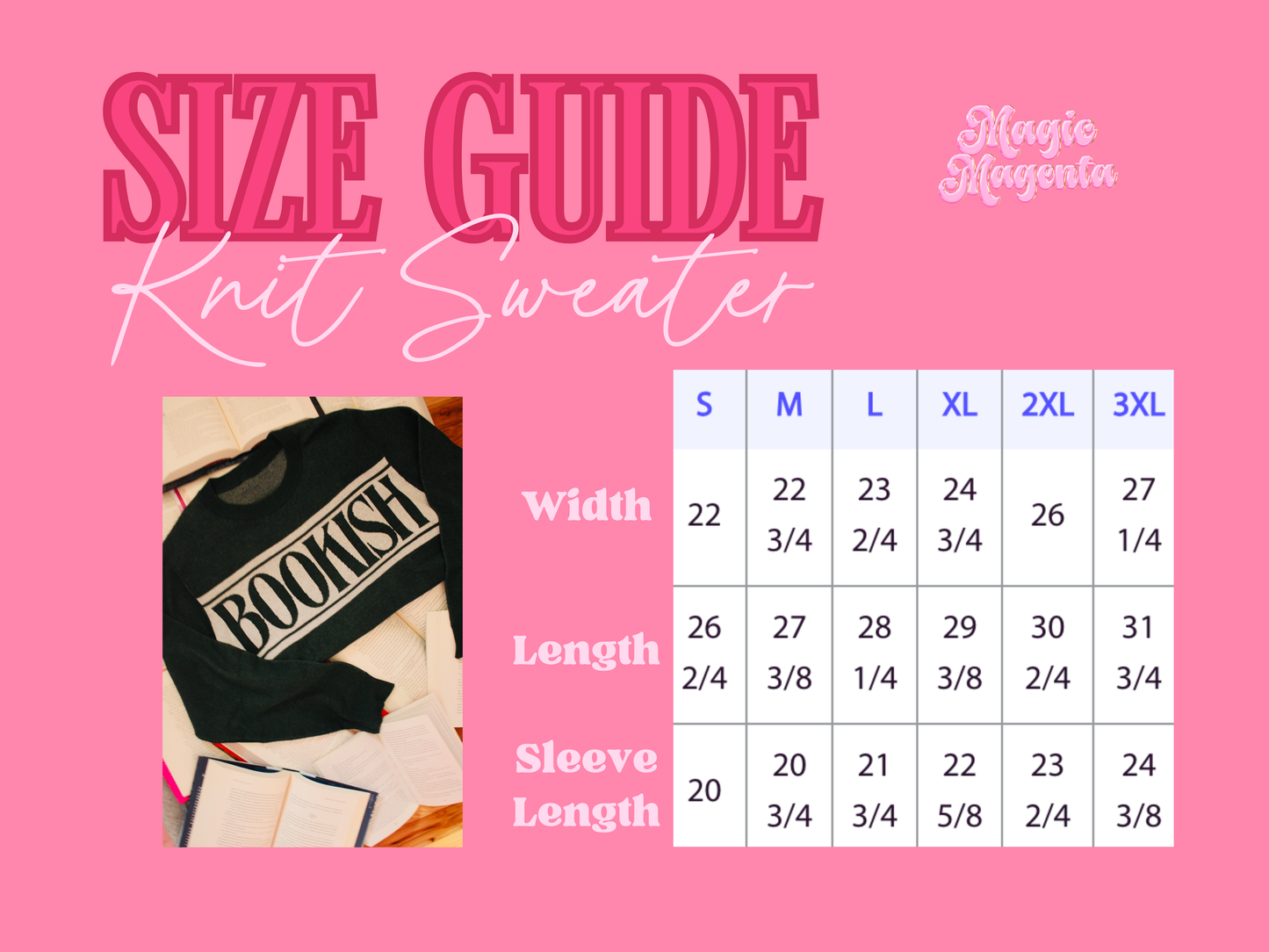 FALL BOOKISH KNIT SWEATER