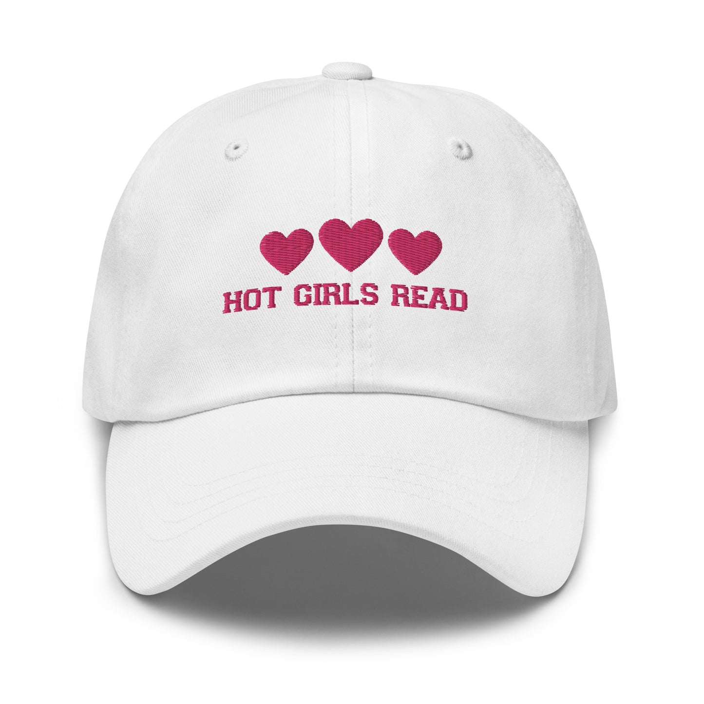 HOT GIRLS READ BASEBALL CAP