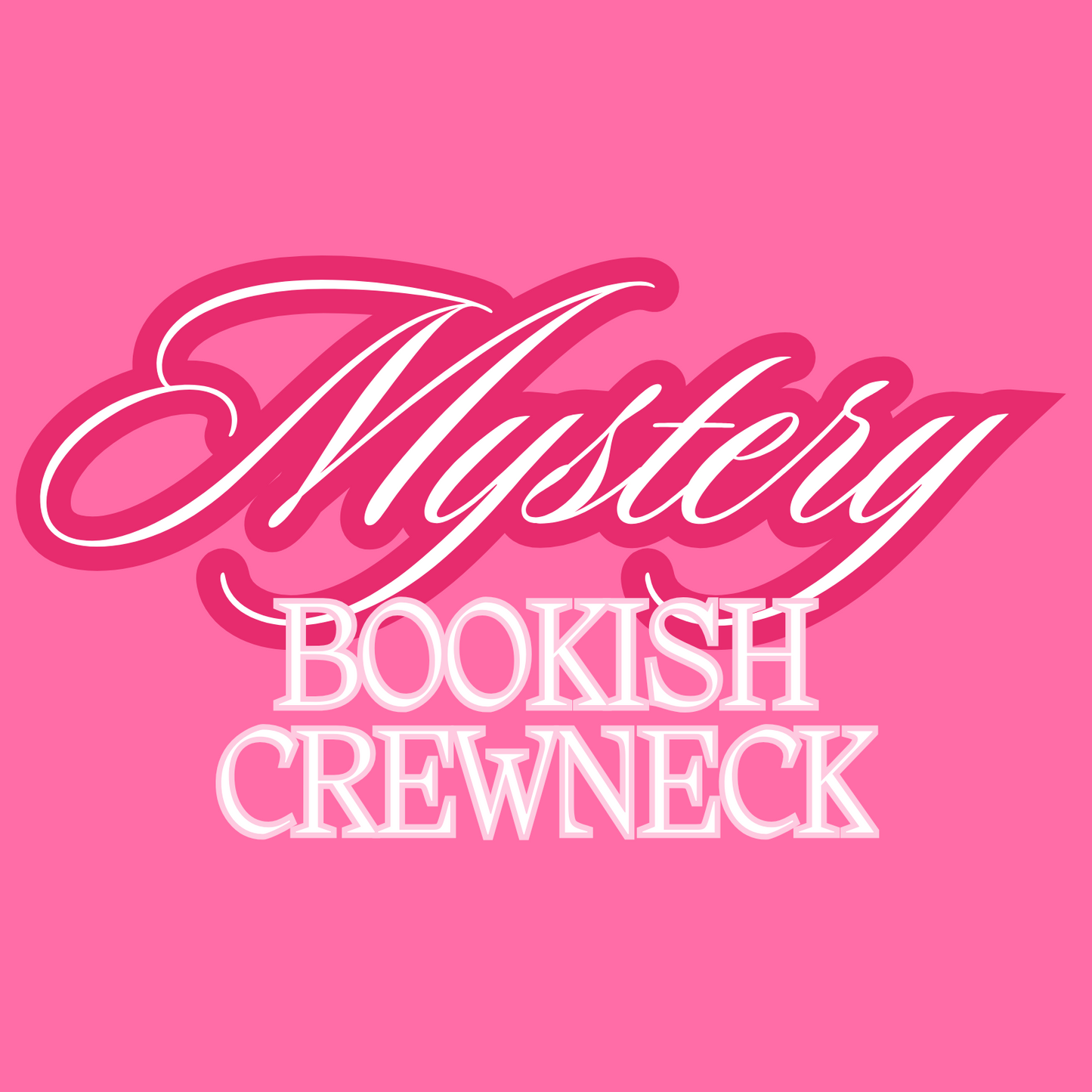 MYSTERY - BOOKISH CREWNECK