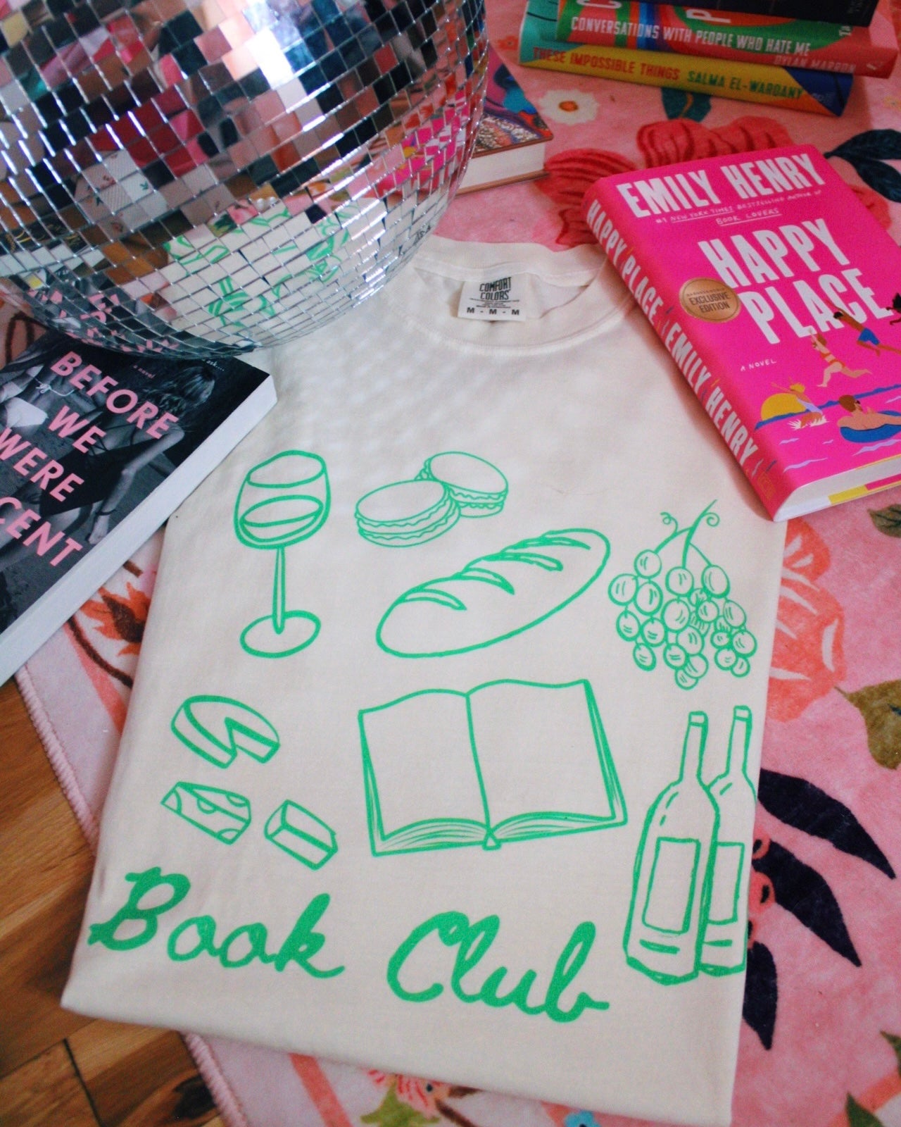 COSTAL BOOK CLUB TSHIRT