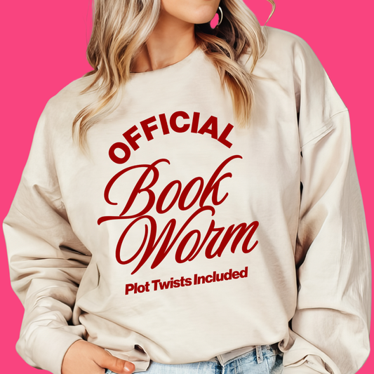OFFICIAL BOOKWORM CREWNECK