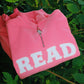 READ PUFF PRINT QUARTER ZIP