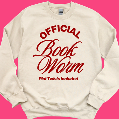 OFFICIAL BOOKWORM CREWNECK