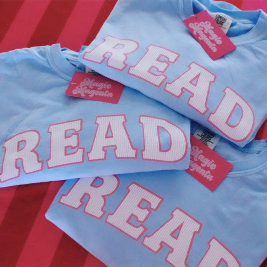 READ PUFF PRINT HYDRANGEA TEE