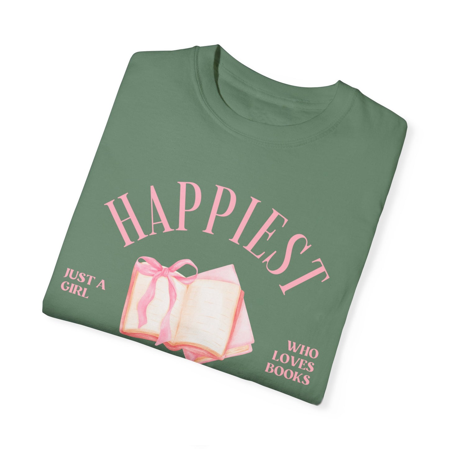 HAPPIEST WHEN READING T-SHIRT