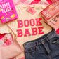 BOOK BABE PATCH BOXY TEE