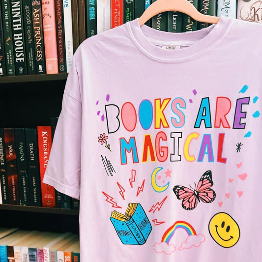 BOOKS ARE MAGICAL TEE