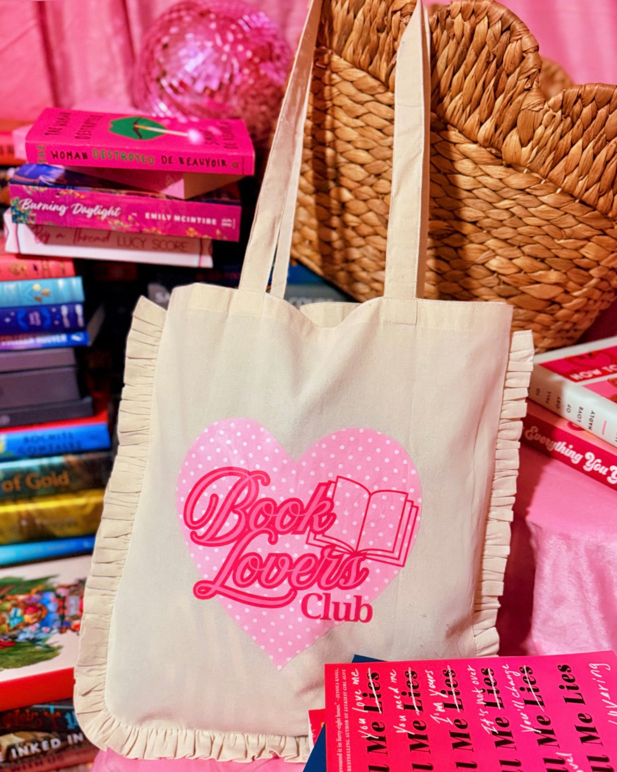 BOOK LOVERS CLUB TOTE