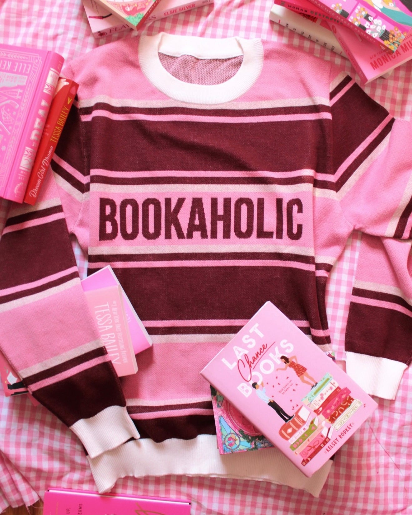 BOOKAHOLIC KNIT SWEATER