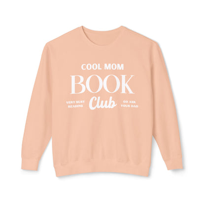 PEACHY COOL MOM BOOK CLUB CREWNECK
