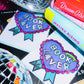 BOOK LOVER HALLOWEEN IRON ON PATCH