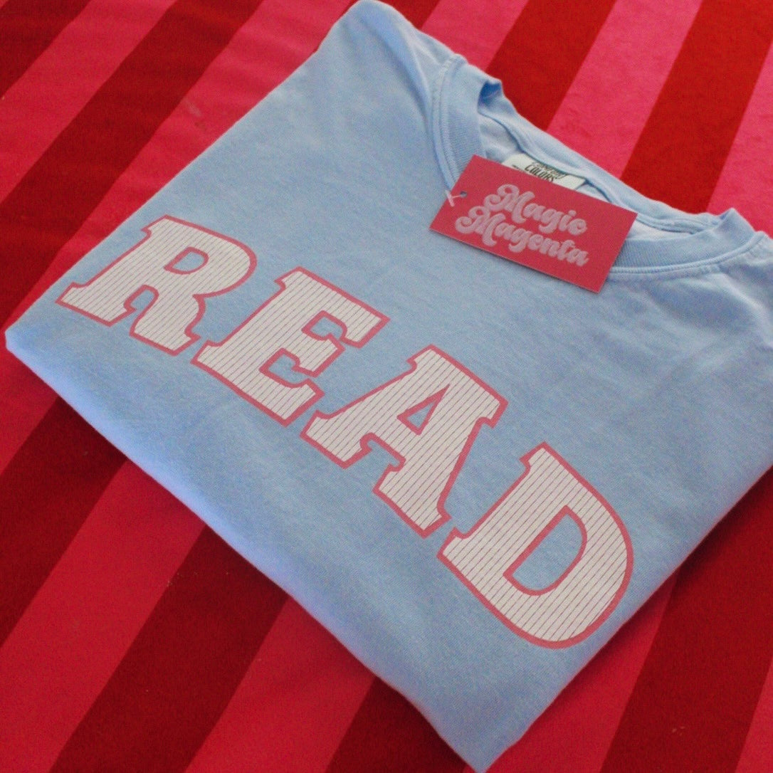 READ PUFF PRINT HYDRANGEA TEE