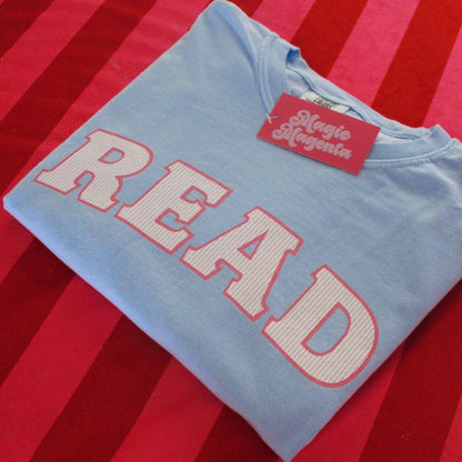 READ PUFF PRINT HYDRANGEA TEE
