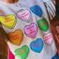 BOOK TROPES CANDY HEART CREWNECK