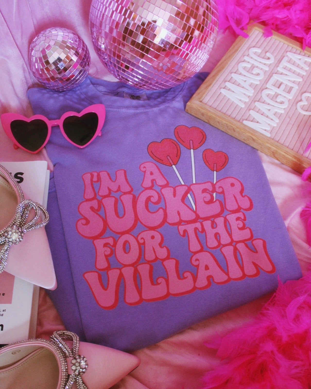 I'M A SUCKER FOR THE VILLAIN T-SHIRT