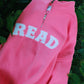READ PUFF PRINT QUARTER ZIP