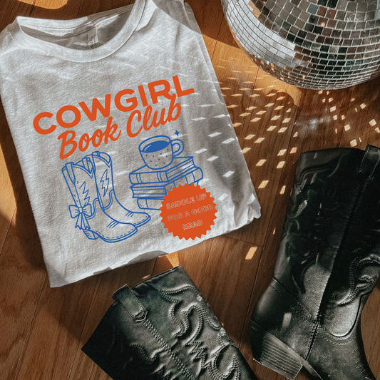 COWGIRL BOOK CLUB TEE