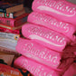 BOOKISH VARSITY EMBROIDERED VNECK CREWNECK