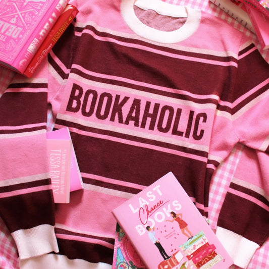 BOOKAHOLIC KNIT SWEATER