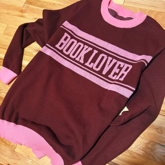 SAMPLE SALE BOOK LOVER KNIT - XLARGE