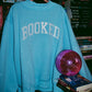 BOOKED LIGHT BLUE MOCK NECK