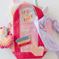 MOSTLY BOOKS MINI BOAT TOTE