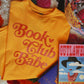 GOLD AND NATURAL BOOK CLUB BABE TEE