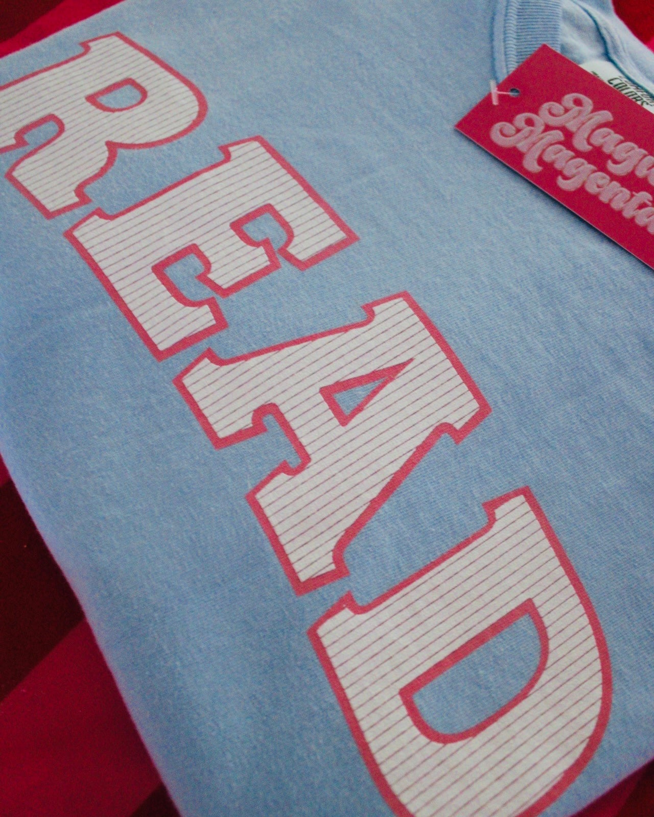 READ PUFF PRINT HYDRANGEA TEE