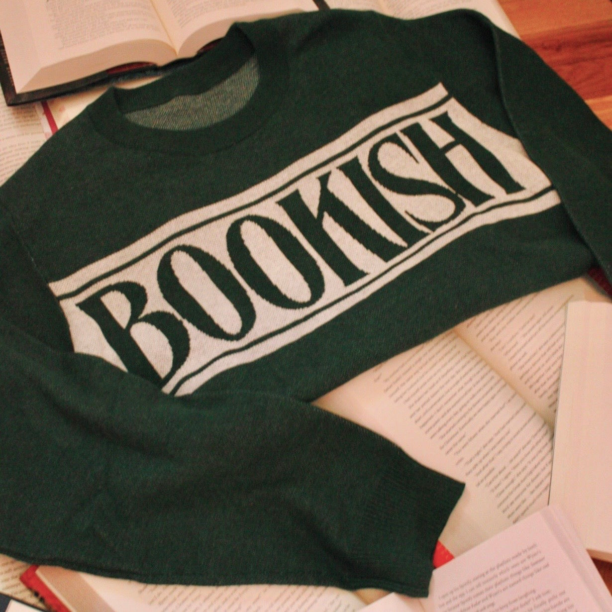 FALL BOOKISH KNIT SWEATER
