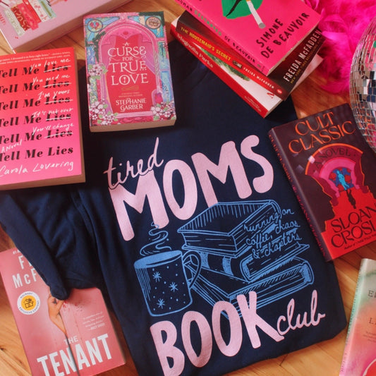 TIRED MOMS BOOK CLUB TEE