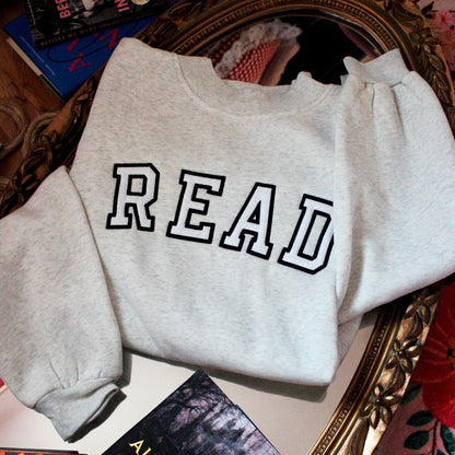 READ EMBROIDERED MOCK NECK