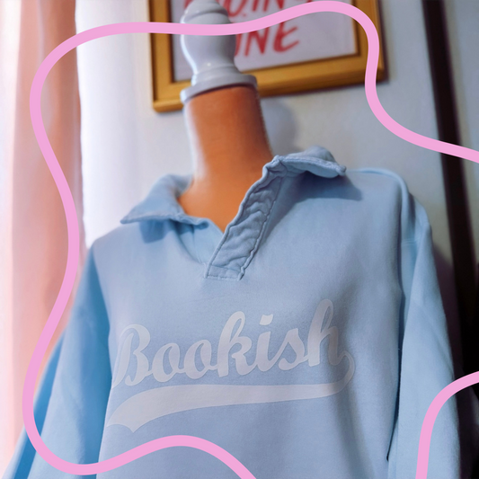 SIMPLE POLO BOOKISH CREWNECK
