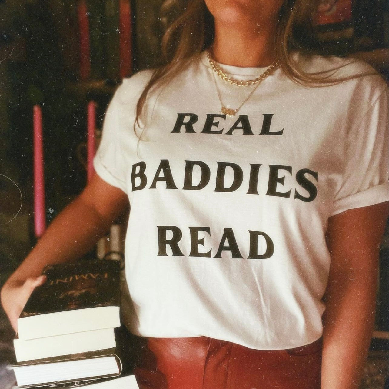 REAL BADDIES READ TEE