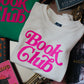 PINK PUFF PRINT BOOK CLUB CREWNECK