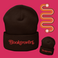 BOOKTROVERT BROWN CUFFED BEANIE