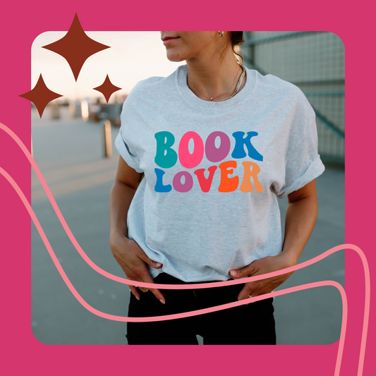 BOOK LOVER ASH TEE