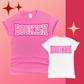 HOT PINK BOOKISH TEE