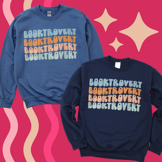 BOOKTROVERT CREWNECK