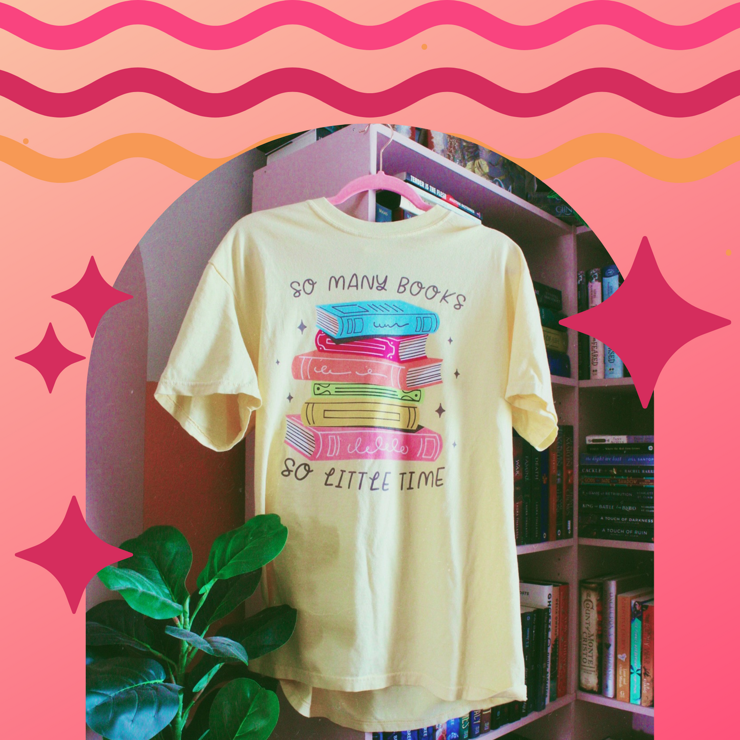 SO MANY BOOKS SO LITTLE TIME TEE