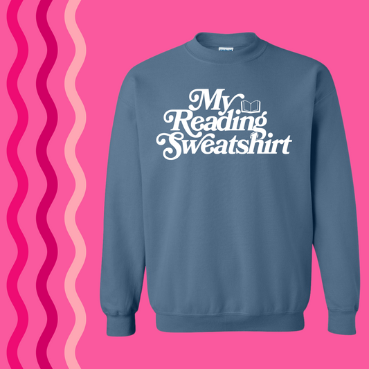 MY READING SWEATSHIRT CREWNECK