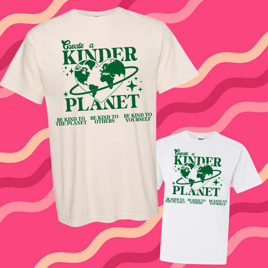 CREATE A KINDER PLANET TEE