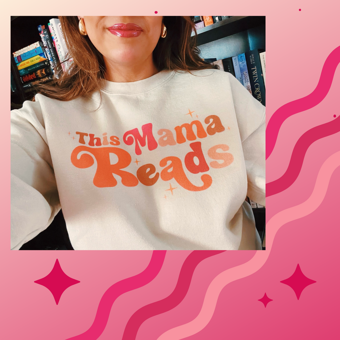 THIS MAMA READS CREWNECK