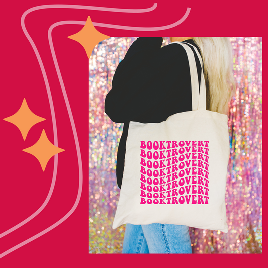 BOOKTROVERT TOTE BAG